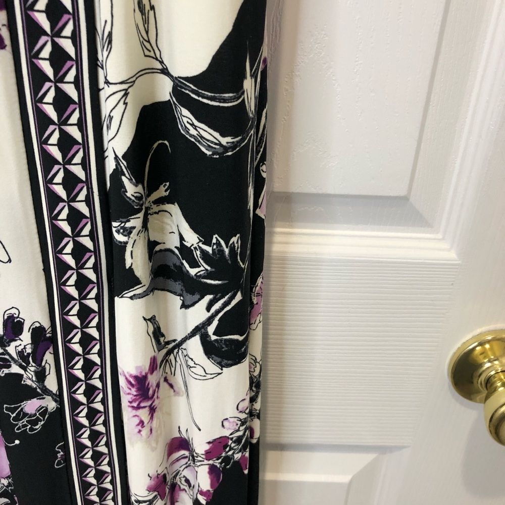 White House Black Market strapless bodycon floral maxi dress size xxsmall - Picture 5 of 16